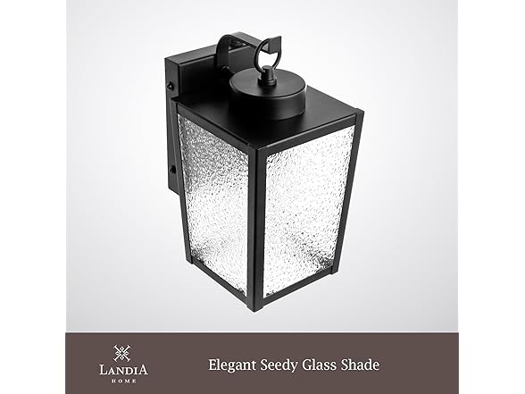 Landia Home Outdoor Wall Lantern