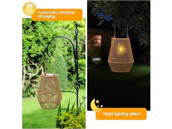 KagoLing Solar Outdoor Lanterns