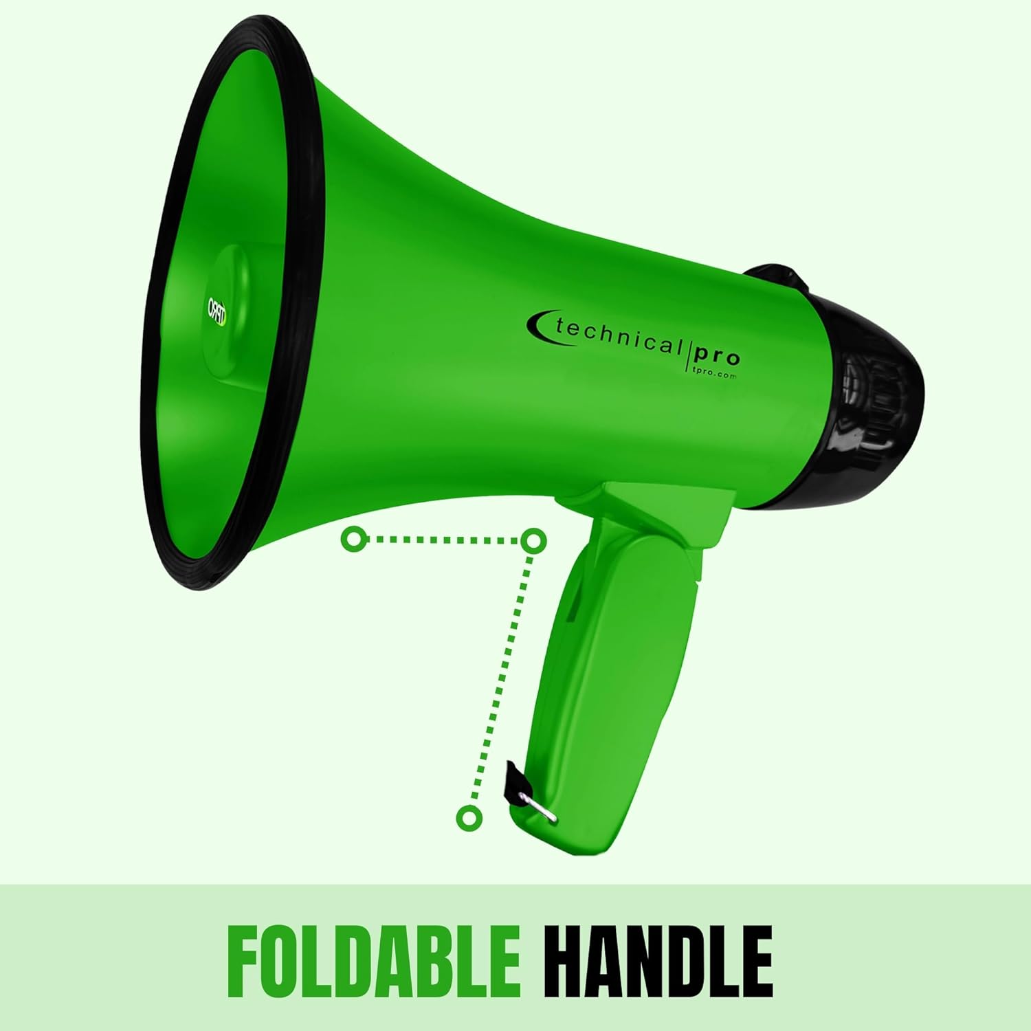 Megaphone with Siren & Foldable Handle - Gallery 15