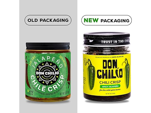 Don Chilio Mild Jalapeno Mexican Chile Crisp 5 oz.