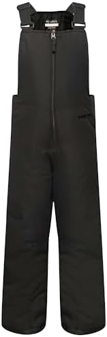 Arctix Infant/Toddler Chest High Snow Bib Overalls, Charcoal, 4T