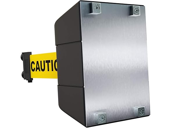 CCW Wall Mount Retractable Belt Barrier