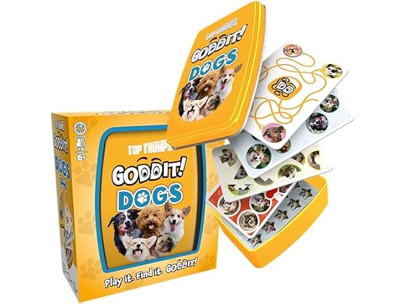 Top Trumps Dogs Goddit! Card Game for Kids and Adults