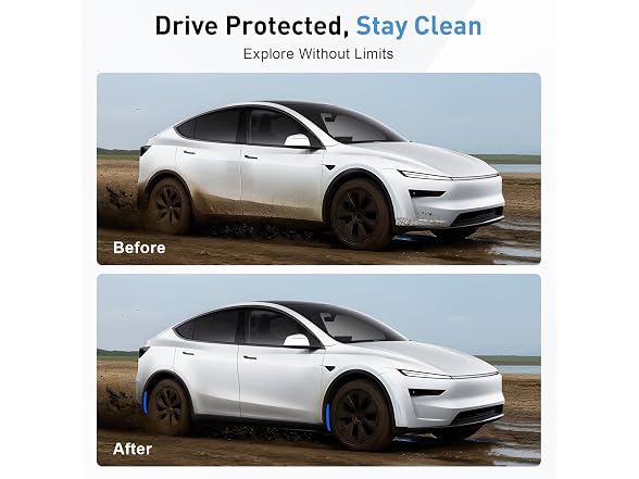 Safotad Mud Flaps for 2025-2026 Model Y