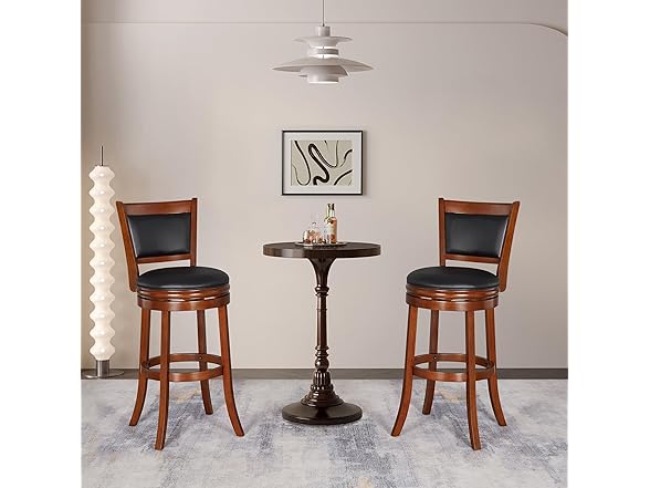 Ball & Cast Swivel Pub Height Barstool 29"