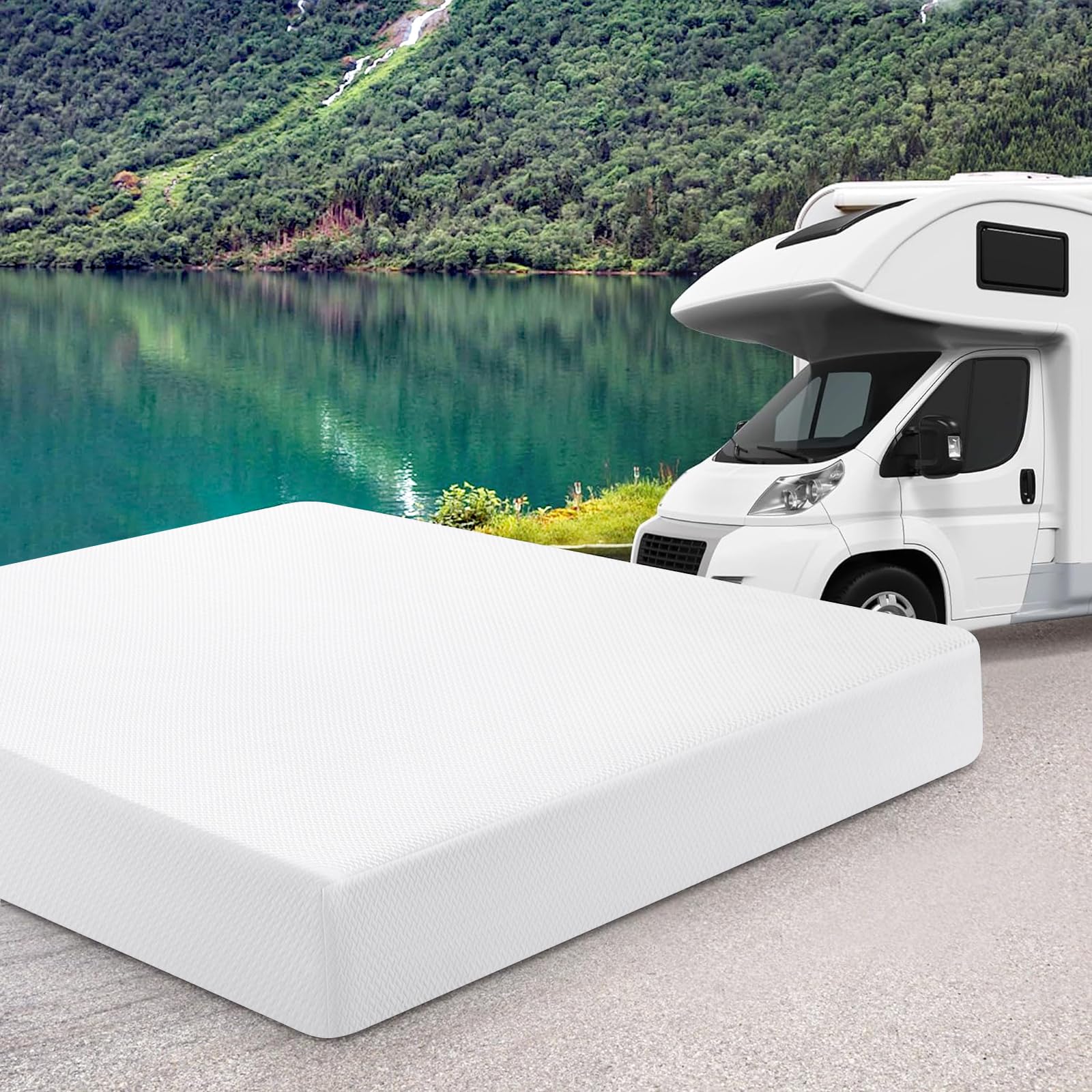Extra Firm Mattress Full Size 8 Inch with Tencel Cover - Gallery 5