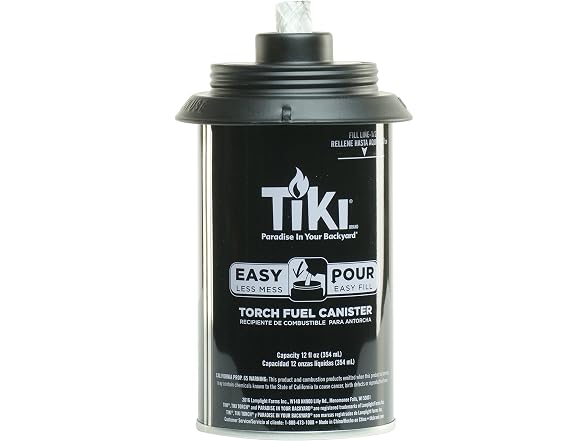 TIKI Torch Replacement Canister Set of 4