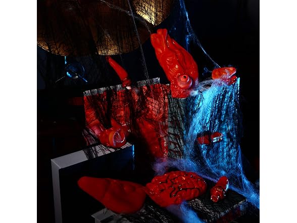 Gejoy 12 Pcs Halloween Fake Body Parts