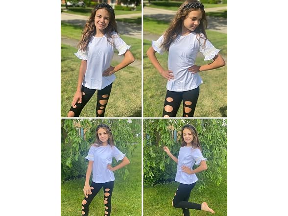 Arshiner Kids (6-7 Ye) Girls Casual Tunic Tops Kid