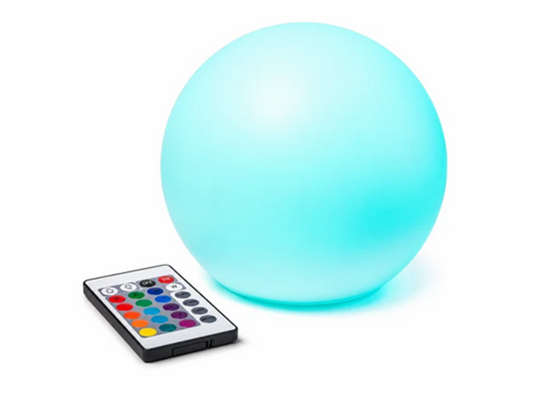 Brightside 6" RGB Multicolor LED Orb Light with Remote