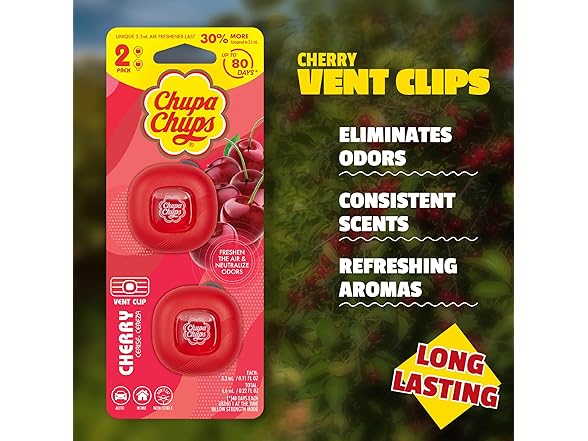 Chupa Chups Cherry Car Air Freshener