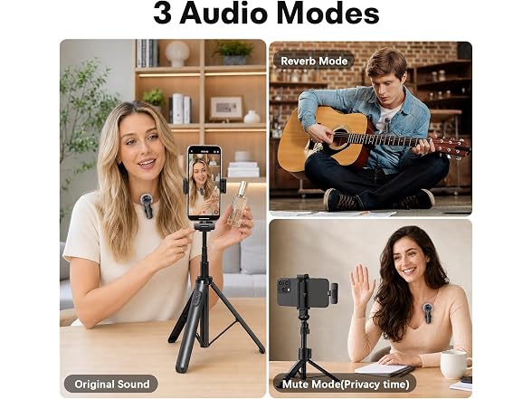 wedaniya Wireless Lavalier Microphones