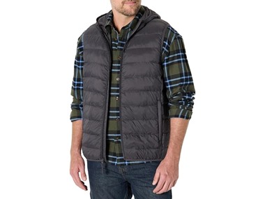 $14.99, Was $34.90, 57% Off! Amazon Essentials Mens Waterproof Puffer Vest dealfomo