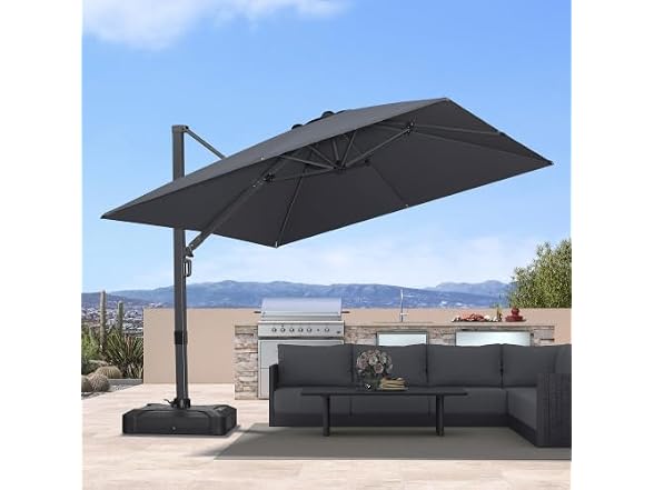 PURPLE LEAF Cantilever Umbrella 10' X
