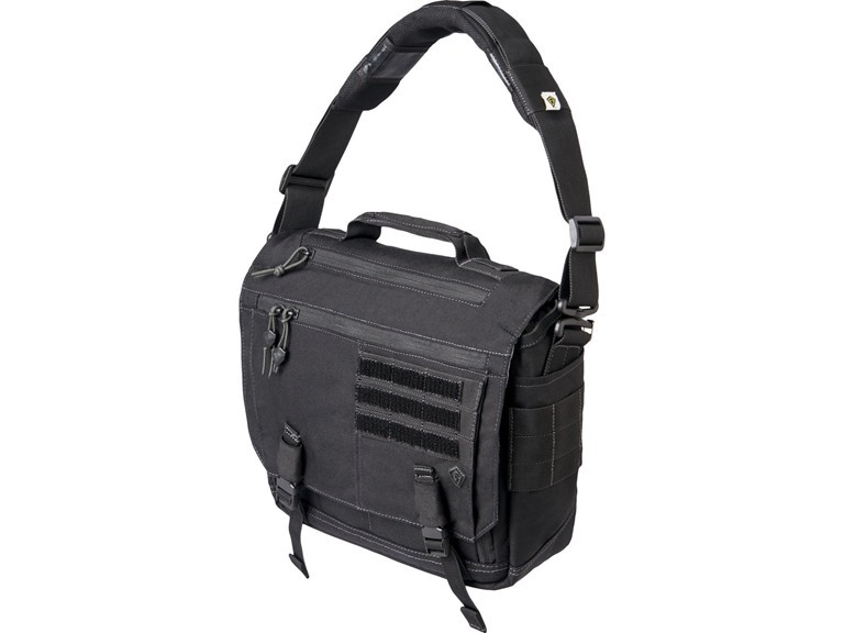 First Tactical Summit Side Satchel, Black