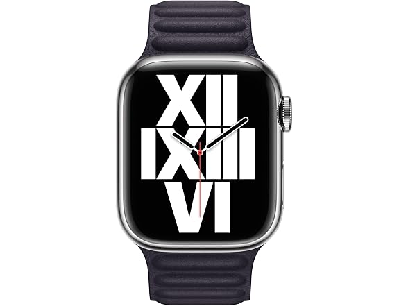 Apple Watch Band - Leather Link (41mm) - Ink - S/M