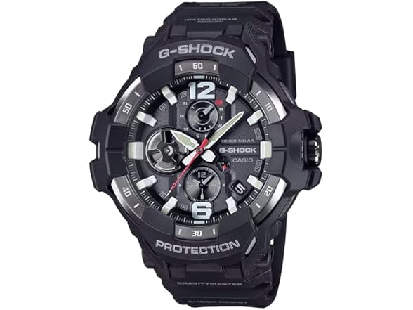 Casio G-Shock Master of G Air Gravitymaster Black Resin Strap Watch - GRB300-1A