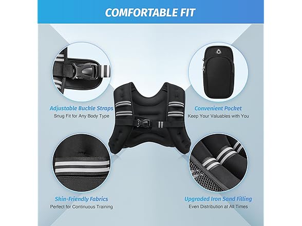 ZELUS weighted vest