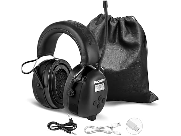 PROHEAR AM & FM Bluetooth Radio Headphones