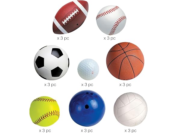 Paper House Productions All Star Sports 24-Piece