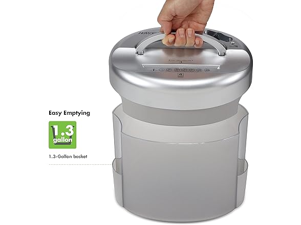 Aurora Desktop Cross-Cut Paper Shredder
