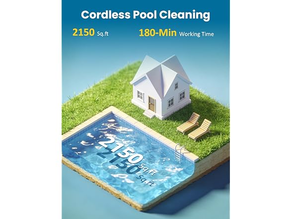 Cordless Robotic Pool Cleaner
