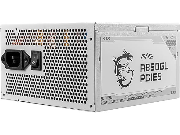 MSI MAG A850 GL PCIE5 WHITE 80PLUS GOLD