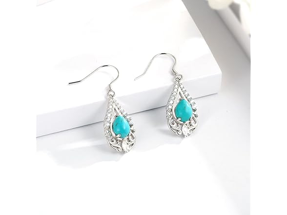 Mic Tai Sterling Silver Turquoise Earrings