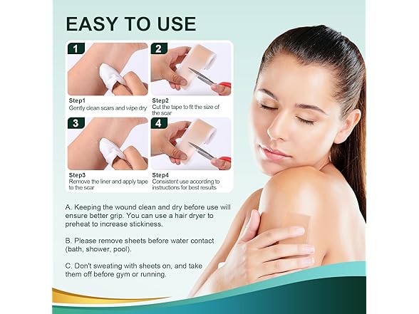 Gowgaw Medical Grade Silicone Scar Sheets