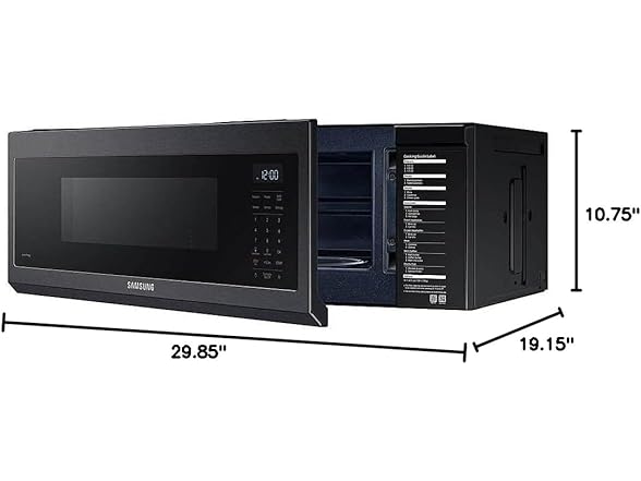 Samsung 1.1 cu. ft. Smart SLIM Over-the-Range Microwave