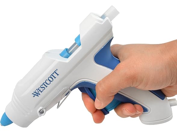 Westcott Premium Mid-Sized Hot Glue Gun, 60 Watt (16893)
