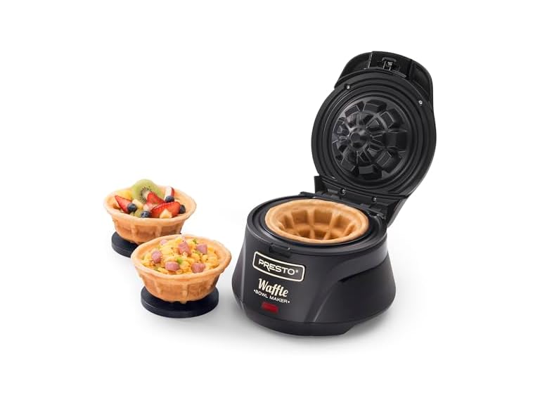 Presto 03500 Belgian Waffle Bowl Maker