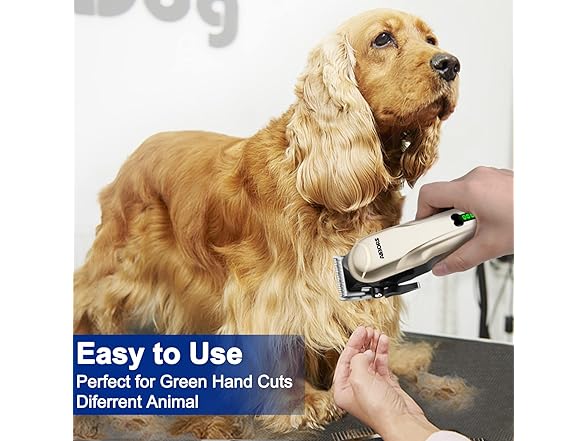 Rechargeable Dog Grooming Clippers