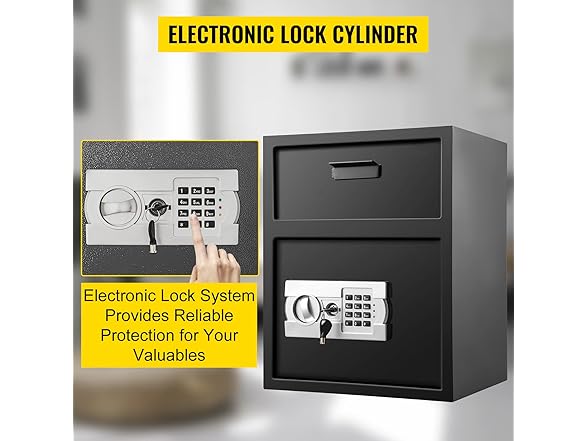 VEVOR Digital Depository Safe 1.7 Cubic Feet