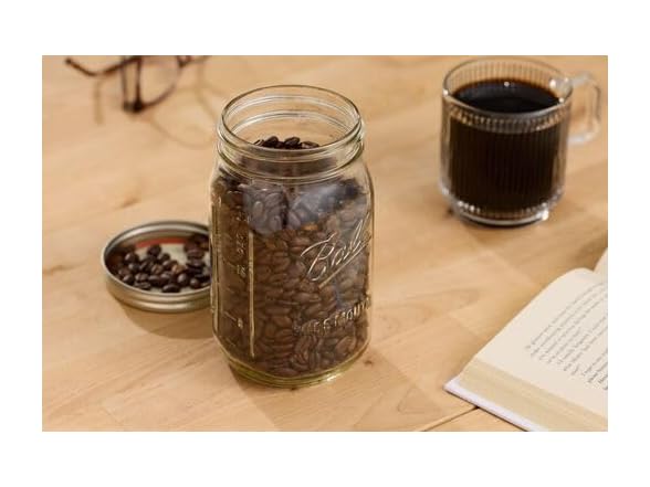 Ball - 32oz Wide Mouth Jars with Lids & Bands 12 Pack Jars