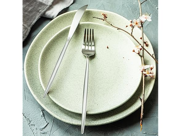 Hampton Forge Zephyr Mirror Flatware Set 18/0 20Pc