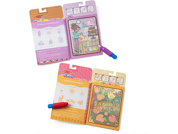 Melissa & Doug 2-Pack Scented Water Wow!, Fruits & Treats