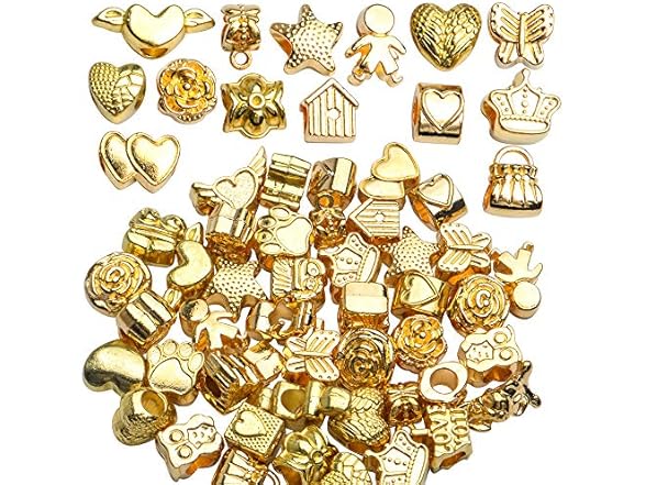 Jdesun Golden Spacer Beads