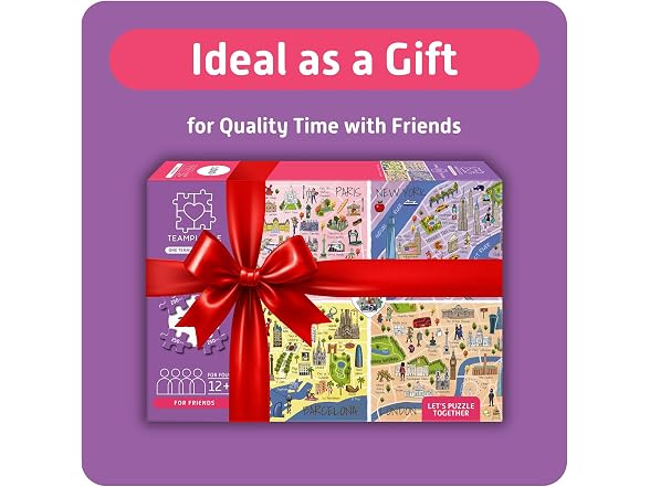 TEAMPUZZLE: City Trip – 1000pc Jigsaw Puzzle