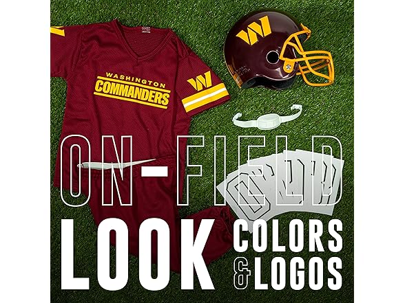 Franklin Sports Commanders Kids Uniform Set