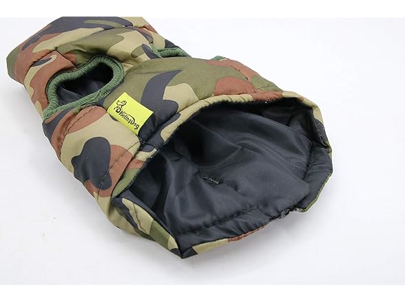 Dog Winter Jacket Camo Waterproof Coat Dog C