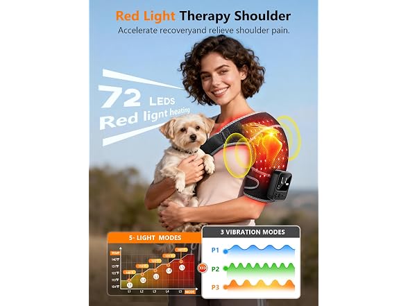 DEPOWIN Red Light Therapy for Shoulder
