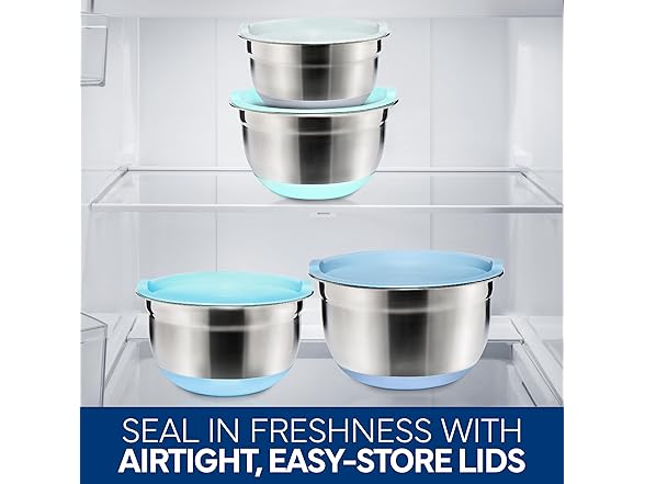 Stainless Steel Mixing Bowls Set