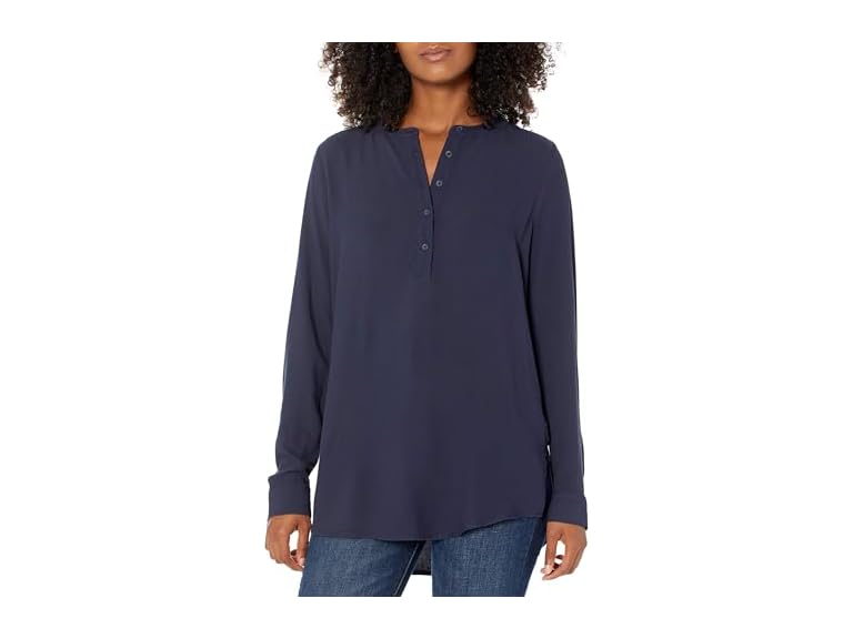 Amazon Essentials Womens Long Sleeve Woven Blouse