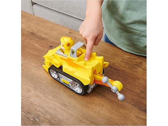 Paw Patrol, Rescue Knights Rubble Transforming Toy Car