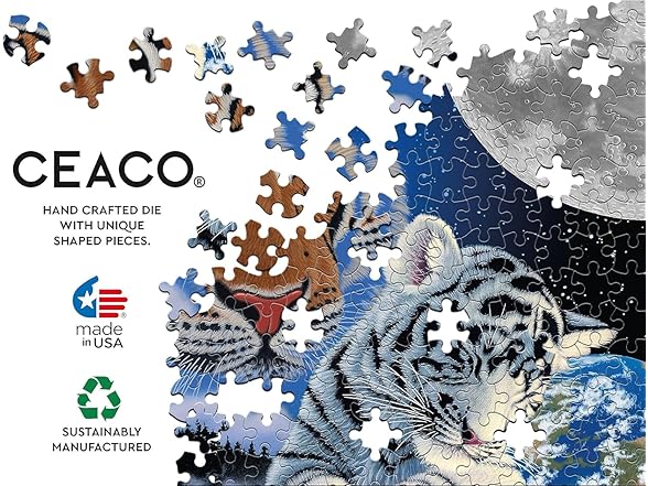 Ceaco Ceaco - Foil Puzzle - Eyes On The Future