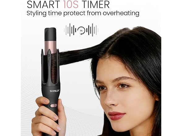 SHINLEA Automatic Hair Curler Automatic Rotating