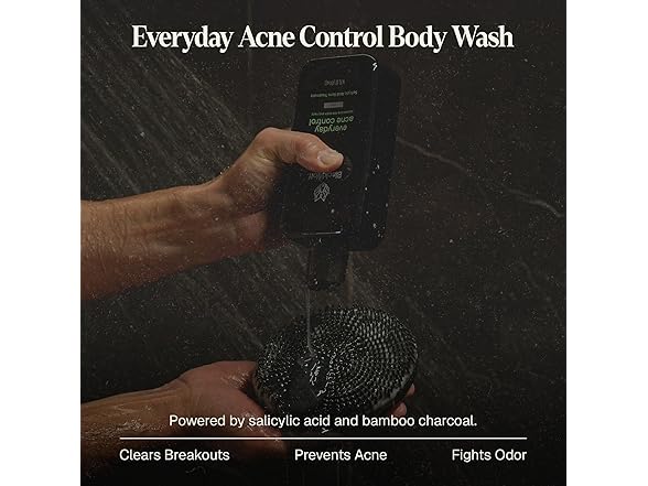 Black Wolf Salicylic Acid Body Wash for Men