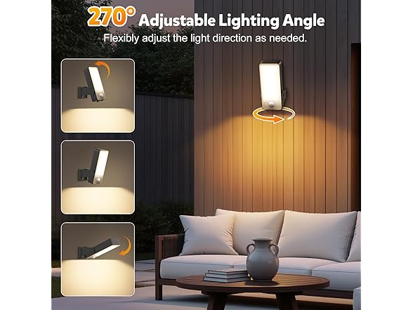 HANDSONIC W2213 Motion Sensor Outdoor Lights