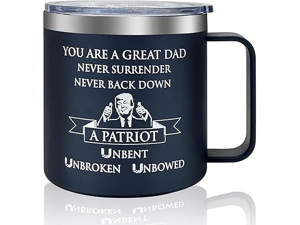UNITEDSTA Salute Dad's Steel Patriotism